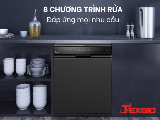 máy rửa chén texgio tgf8817b