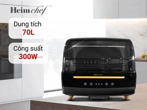 máy sấy chén bát heim chef htd-3300