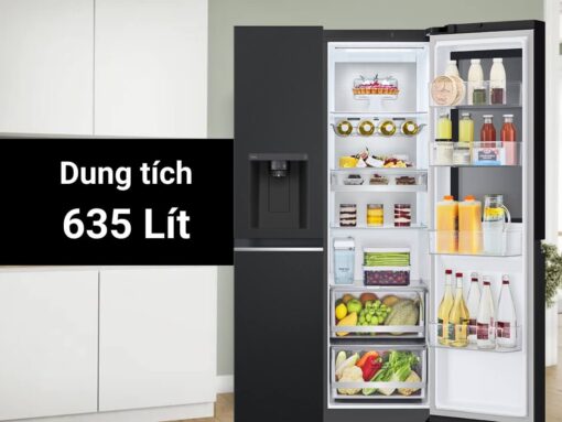 tủ lạnh lg gr-g257bl inverter 635l