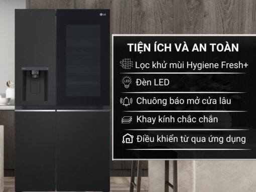tủ lạnh lg gr-g257bl inverter 635l