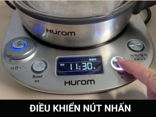 ấm pha trà chưng yến hurom tm-p02fss