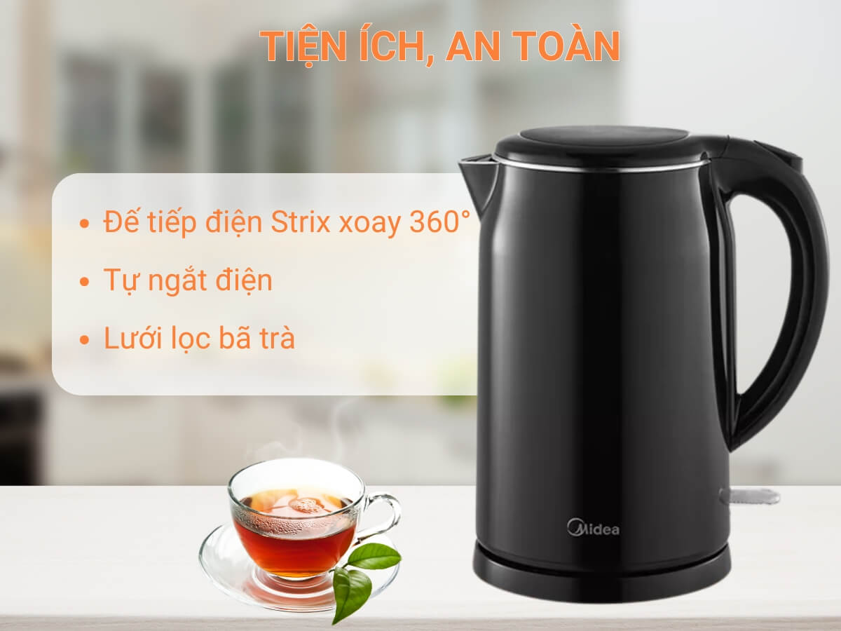 ấm siêu tốc midea sh17m301c