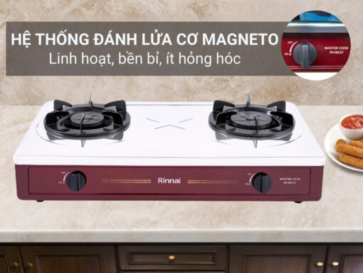bếp gas rinnai rv-mc27rs