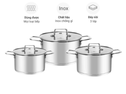 Bộ nồi inox Elmich EL-2473 3 món