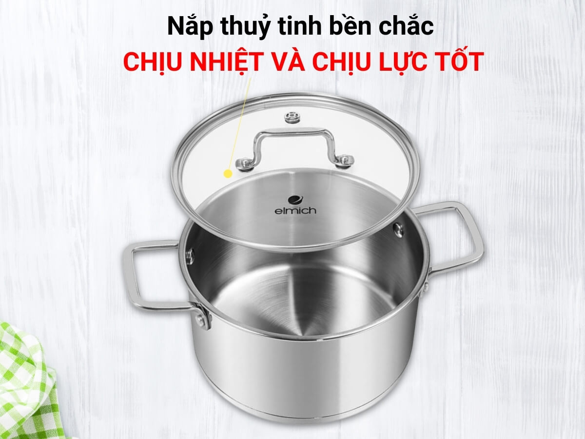 bộ nồi inox elmich el-2473 3 món