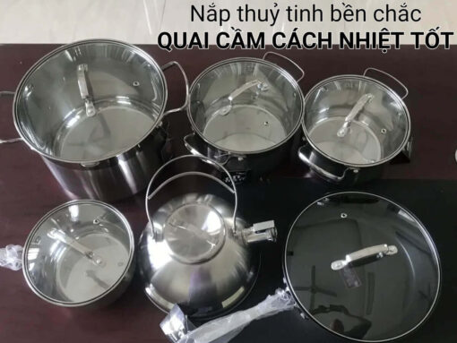 bộ nồi inox kaisa villa kv-6666 6 món