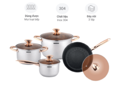 Bộ nồi Nanoco NCWS850 4 món