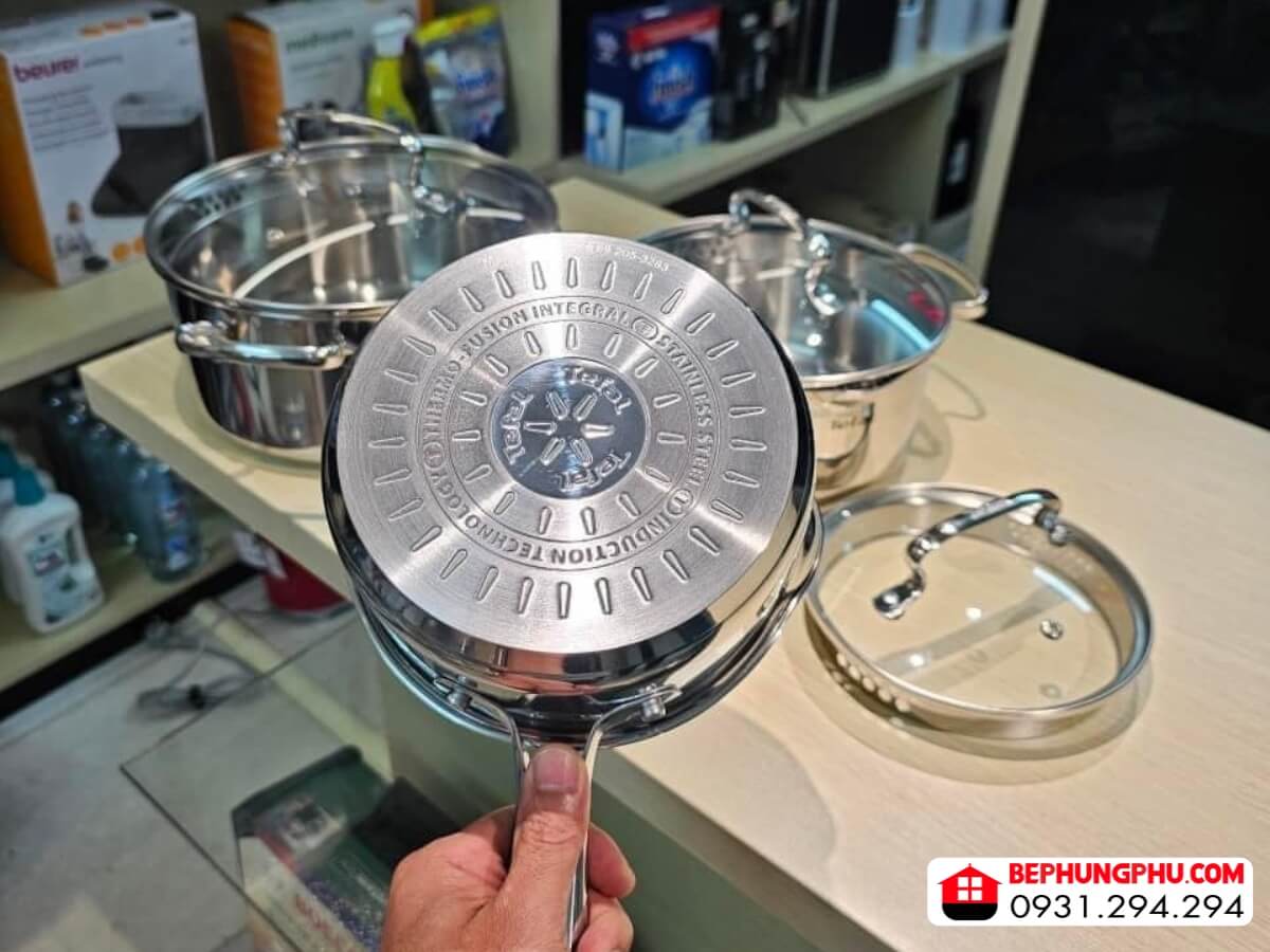 bộ nồi tefal duetto plus g719s674 3 món