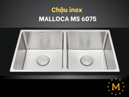 chậu inox malloca ms 6075