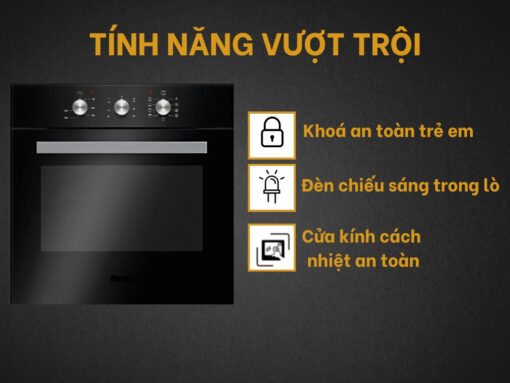 lò nướng hafele hc-o621kb (535.62.571)