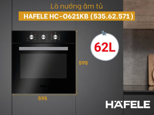lò nướng hafele hc-o621kb (535.62.571)