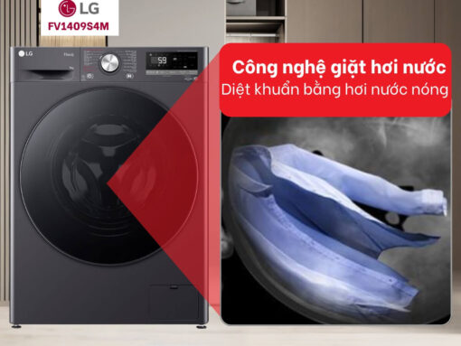 máy giặt lg fv1409s4m 9kg