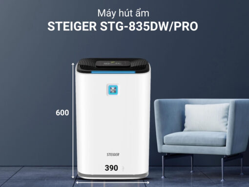 máy hút ẩm và lọc không khí steiger stg-835dw_pro máy hút ẩm và lọc không khí steiger stg-835dw_pro