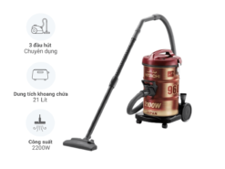 máy hút bụi hitachi cv-960f (đỏ)