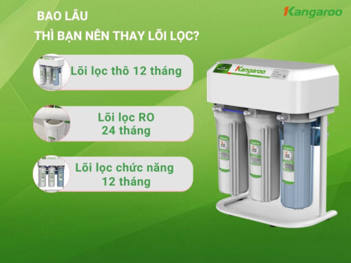 máy lọc nước kangaroo kgrp68ec