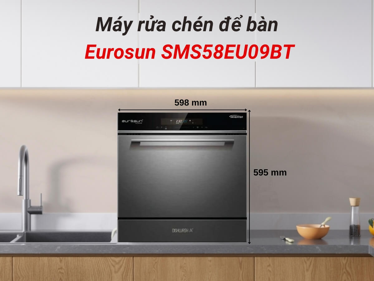 máy rửa chén eurosun sms58eu09bt
