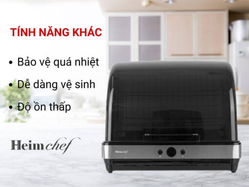 máy sấy chén bát heim chef htd-uv1200