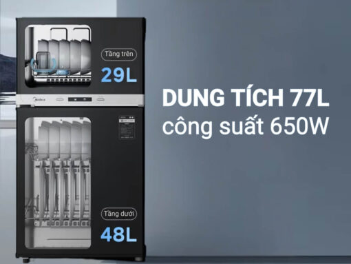 máy sấy chén bát midea 80r05