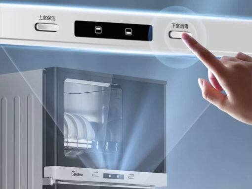 máy sấy chén bát midea 80r05