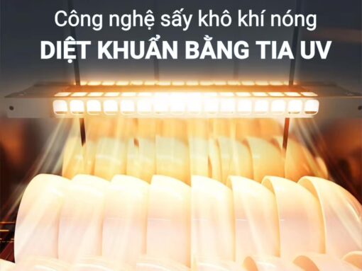 máy sấy chén bát midea 80r05