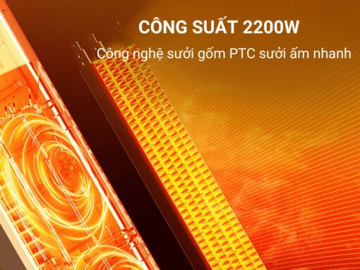 máy sưởi gốm unie ue-129