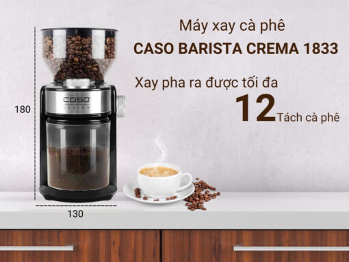 máy xay cafe caso barista crema 1833