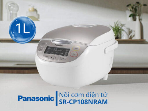 nồi cơm điện tử panasonic sr-cp108nram