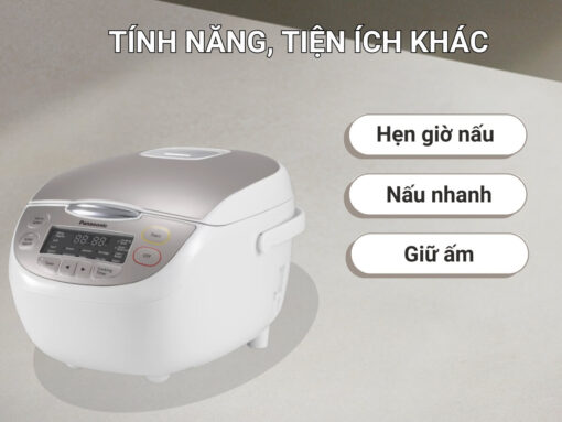 nồi cơm điện tử panasonic sr-cp108nram