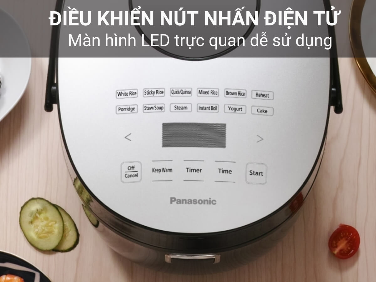 nồi cơm điện tử panasonic sr-db071kra