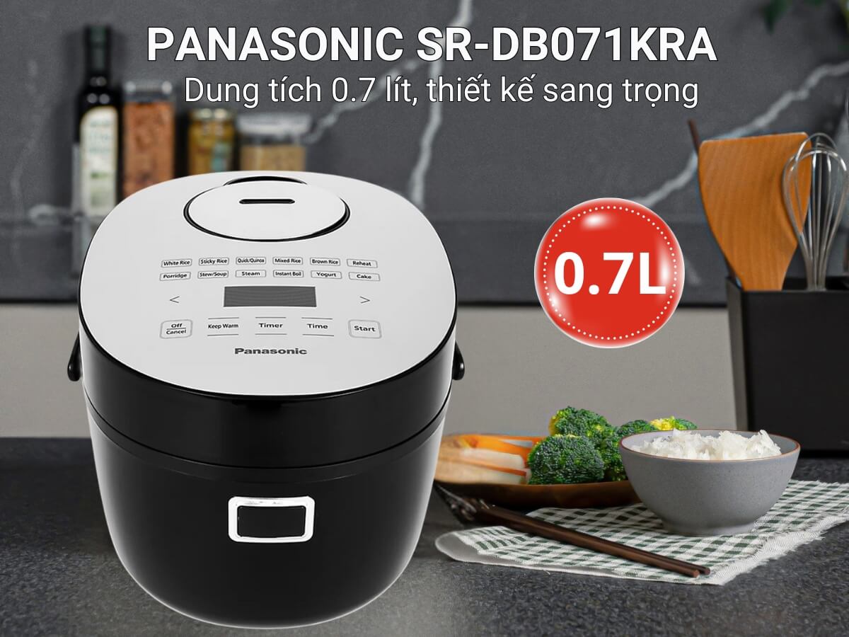 nồi cơm điện tử panasonic sr-db071kra