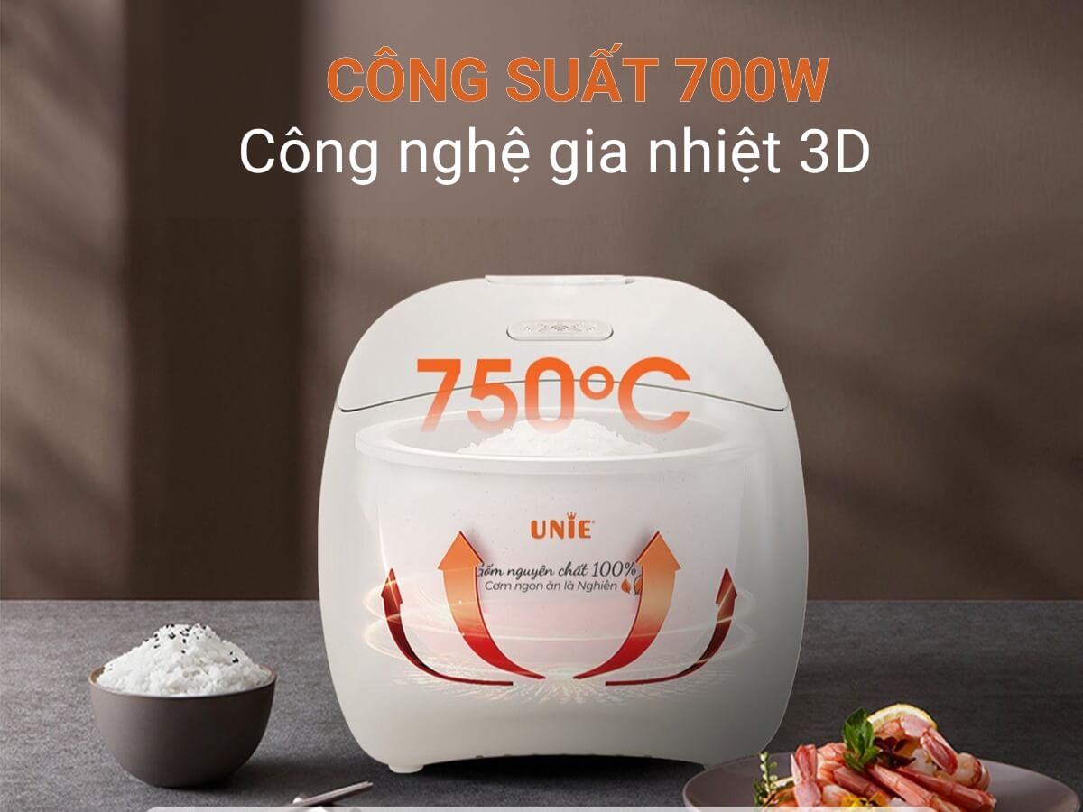 nồi cơm điện tử unie urc815