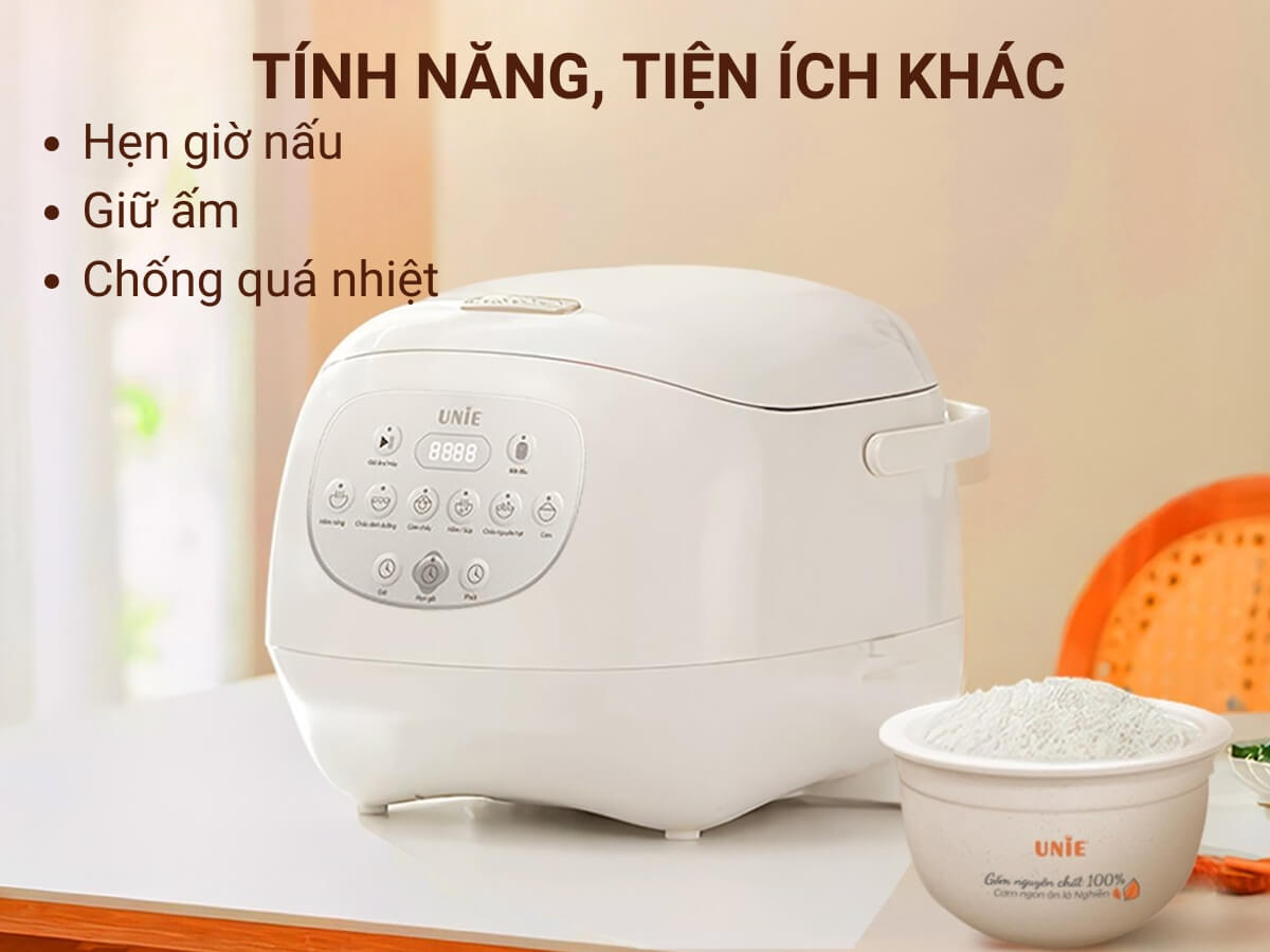 nồi cơm điện tử unie urc815