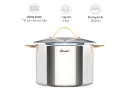 Nồi luộc gà Ciwete 32cm