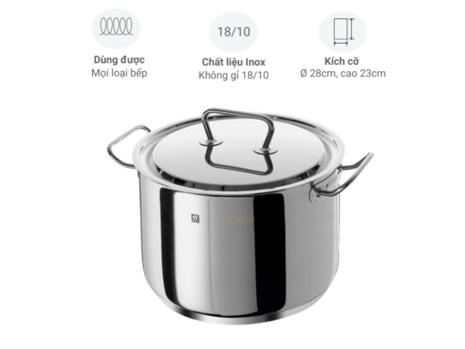 nồi luộc gà zwilling classic 28cm 14l