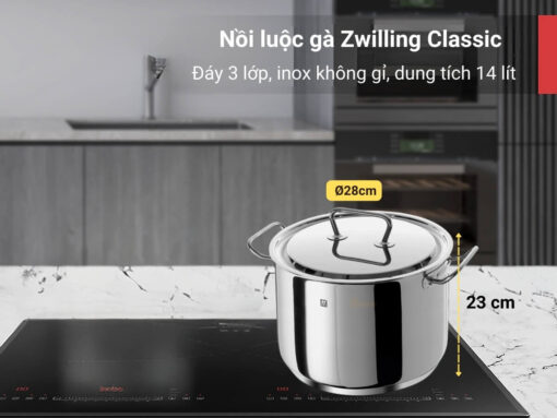 nồi luộc gà zwilling classic 28cm 14l