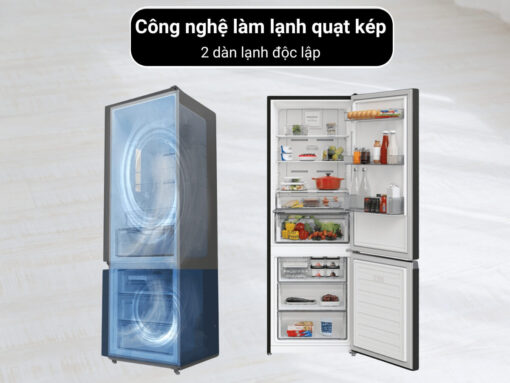 tủ lạnh hitachi hrbn6340dgbkvn inverter 323l