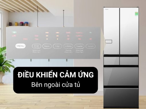 tủ lạnh hitachi r-hw540rv x inverter 540l