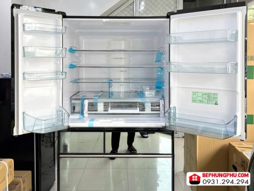 tủ lạnh hitachi r-hw540rv x inverter 540l