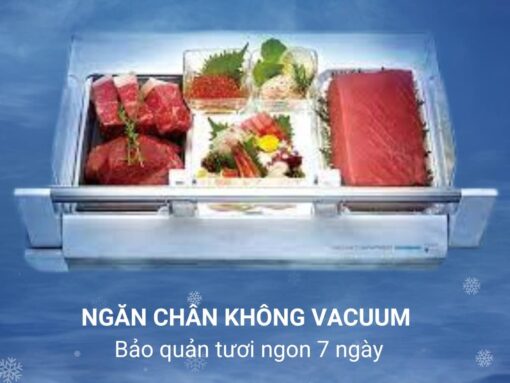 tủ lạnh hitachi r-hw620rv x inverter 617l