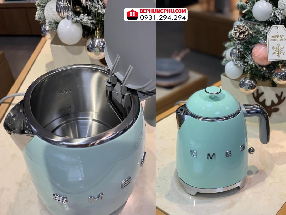 ấm siêu tốc smeg klf05pgeu