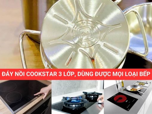 bộ nồi fissler original profi 5 món (vung kính)