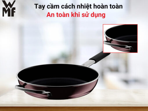 chảo chống dính wmf fusiontec 28cm (rose quartz) (5)