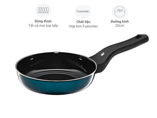 chảo chống dính wmf fusiontec compact 20cm (petrol)