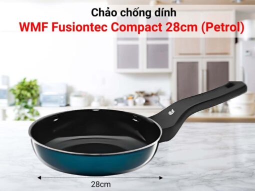 chảo chống dính wmf fusiontec compact 28cm (petrol) (2)