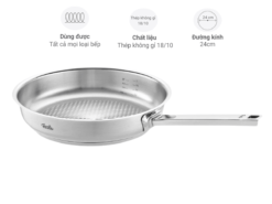 Chảo inox Fissler Original Profi 24cm