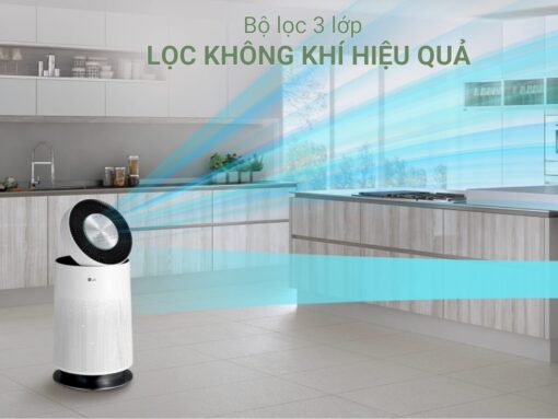 máy lọc không khí lg puricare as65gdwh0