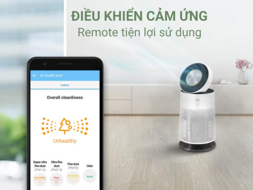 máy lọc không khí lg puricare as65gdwh0