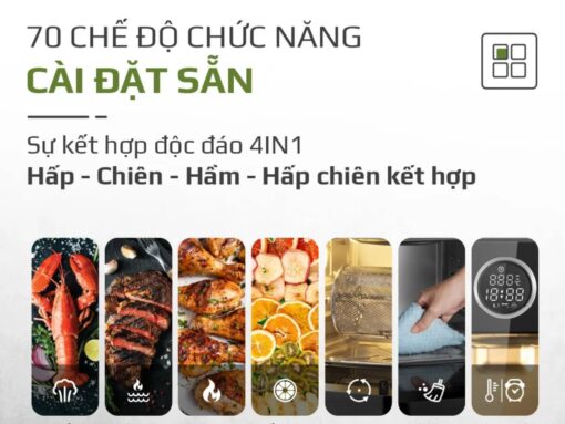 nồi chiên hơi nước olivo sf16 pro 2025 (3)
