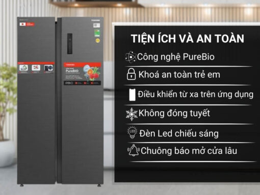 tủ lạnh toshiba gr-rs696wi-pmv(60)-ag inverter 555l