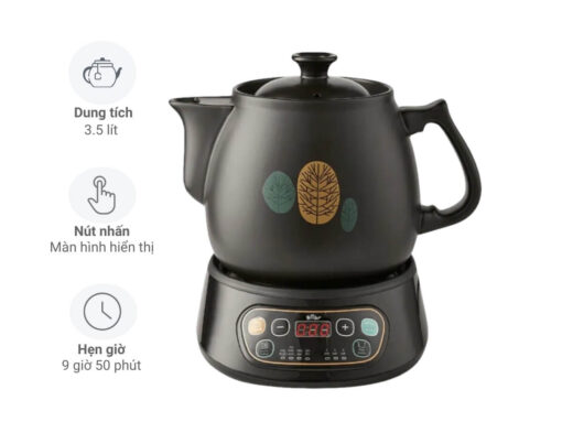 ấm sắc thuốc bear sb-ast35